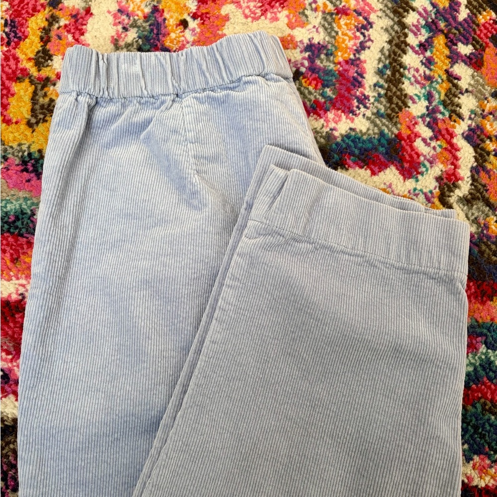 Wild Fable Pastel Blue Corduroy High-Waist Pants - Picture 3 of 3